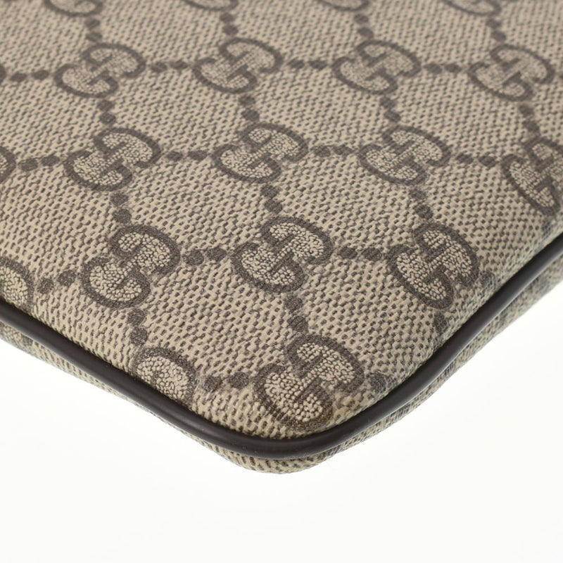 GUCCI グッチ GG柄 ベージュ 201446 メンズ PVC ショルダーバッグ Aランク 中古 銀蔵