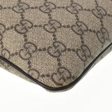 GUCCI グッチ GG柄 ベージュ 201446 メンズ PVC ショルダーバッグ Aランク 中古 銀蔵