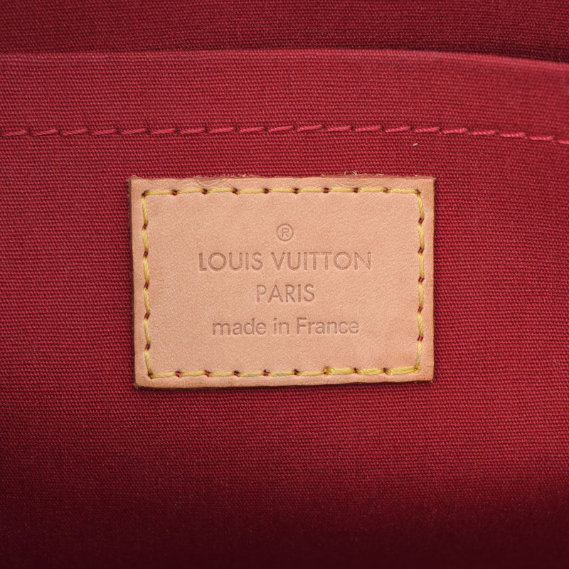 LOUIS VUITTON ルイヴィトン ヴェルニ ローズウッドアヴェニュー ポムダムール M93507 レディース モノグラムヴェルニ ハンドバッグ Bランク 中古 銀蔵