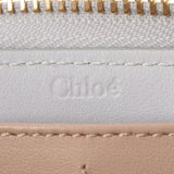 Chloe クロエ L字ファスナー財布 水色系 レディース レザー 長財布 Aランク 中古 銀蔵