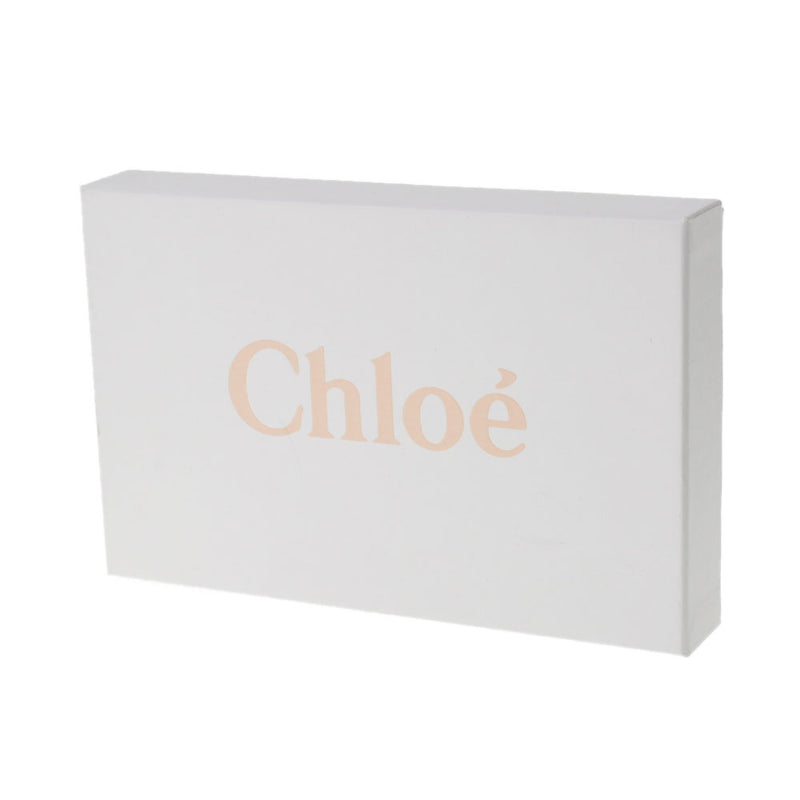 Chloe クロエ L字ファスナー財布 水色系 レディース レザー 長財布 Aランク 中古 銀蔵