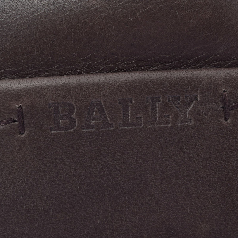 BALLY バリー 2WAY ブリーフケース 茶 メンズ レザー ビジネスバッグ Bランク 中古 銀蔵