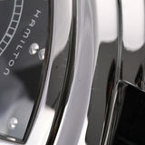 HAMILTON ハミルトン ベンチュラ クロノ H244121 メンズ SS/革 腕時計 クオーツ ブラック文字盤 Aランク 中古 銀蔵