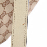 GUCCI グッチ ベージュ/アイボリー 130736 レディース GGキャンバス レザー ハンドバッグ Aランク 中古 銀蔵