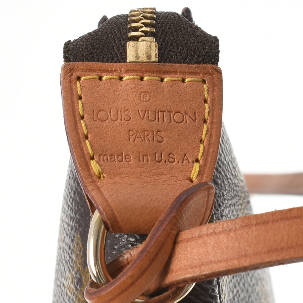 LOUIS VUITTON ルイヴィトン アクセソワール M51980 USA ルイヴィトンポシェット アクセソワール USA製 14145 ブラウン