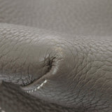 HERMES エルメス ドゥブルセンストート 45 リバーシブル エタン/ブルーオラージュ □P刻印(2012年頃) ユニセックス トリヨンクレマンス トートバッグ ABランク 中古 銀蔵