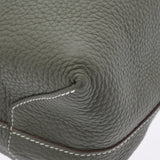 HERMES エルメス ドゥブルセンストート 45 リバーシブル エタン/ブルーオラージュ □P刻印(2012年頃) ユニセックス トリヨンクレマンス トートバッグ ABランク 中古 銀蔵