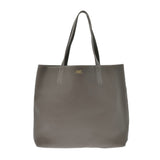 HERMES エルメス ドゥブルセンストート 45 リバーシブル エタン/ブルーオラージュ □P刻印(2012年頃) ユニセックス トリヨンクレマンス トートバッグ ABランク 中古 銀蔵