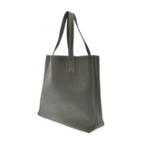 HERMES エルメス ドゥブルセンストート 45 リバーシブル エタン/ブルーオラージュ □P刻印(2012年頃) ユニセックス トリヨンクレマンス トートバッグ ABランク 中古 銀蔵