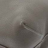 HERMES エルメス ドゥブルセンストート 45 リバーシブル エタン/ブルーオラージュ □P刻印(2012年頃) ユニセックス トリヨンクレマンス トートバッグ ABランク 中古 銀蔵