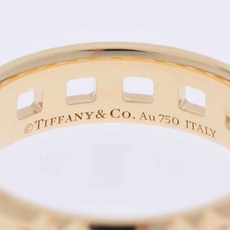 TIFFANY&Co. ティファニー トゥルー ワイドリング 14号 レディース K18YG リング・指輪 Aランク 中古 銀蔵