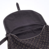 LOUIS VUITTON ルイヴィトン モノグラムミニ ラン ソミュール30 エベヌ M95227 レディース モノグラムミニキャンバス ショルダーバッグ Bランク 中古 銀蔵