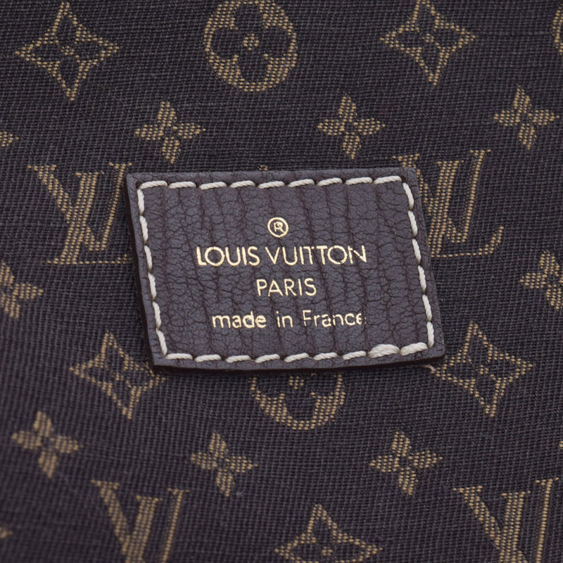 LOUIS VUITTON ルイヴィトン モノグラムミニ ラン ソミュール30 エベヌ M95227 レディース モノグラムミニキャンバス ショルダーバッグ Bランク 中古 銀蔵