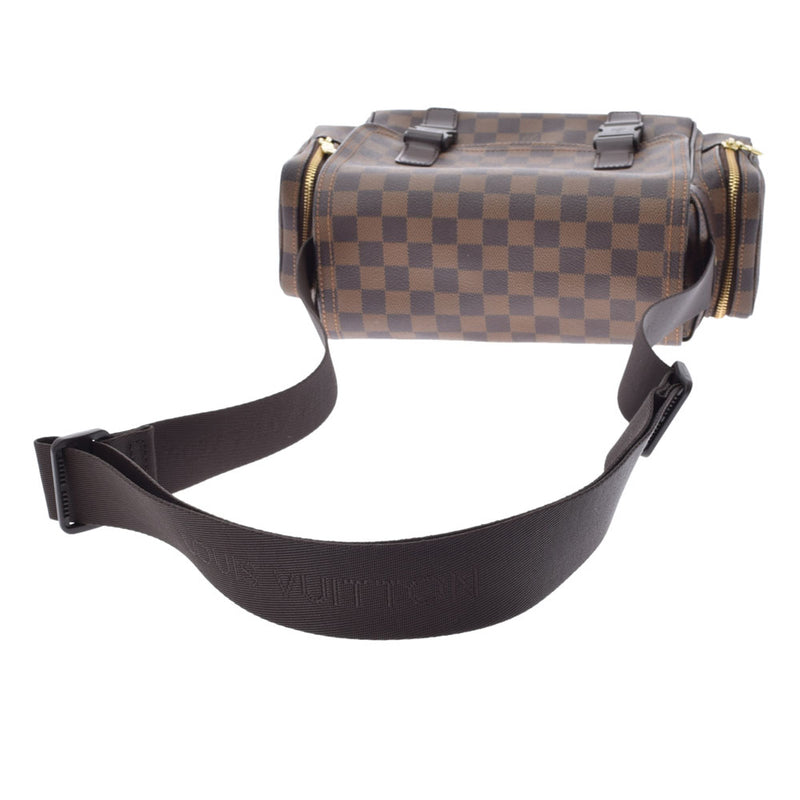 LOUIS VUITTON ルイヴィトン ダミエ リポーター メルヴィール ブラウン N51126 ユニセックス ダミエキャンバス ショルダーバッグ Aランク 中古 銀蔵