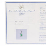 その他 エメラルド1.08ct ダイヤ0.43ct レディース Pt850/Pt900 ネックレス Aランク 中古 銀蔵