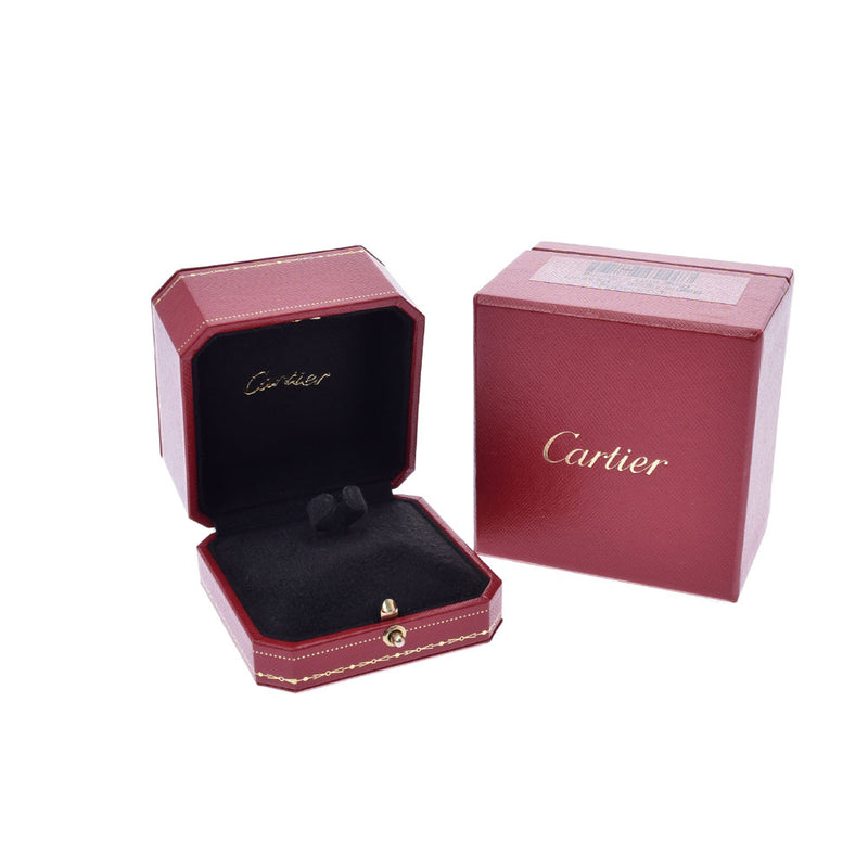 CARTIER カルティエ ラブリング ハーフダイヤ #49 9号 レディース K18イエローゴールド リング・指輪 Aランク 中古 銀蔵