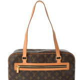 LOUIS VUITTON ルイヴィトン モノグラム シテ GM ブラウン M51181 ユニセックス モノグラムキャンバス ハンドバッグ Bランク 中古 銀蔵