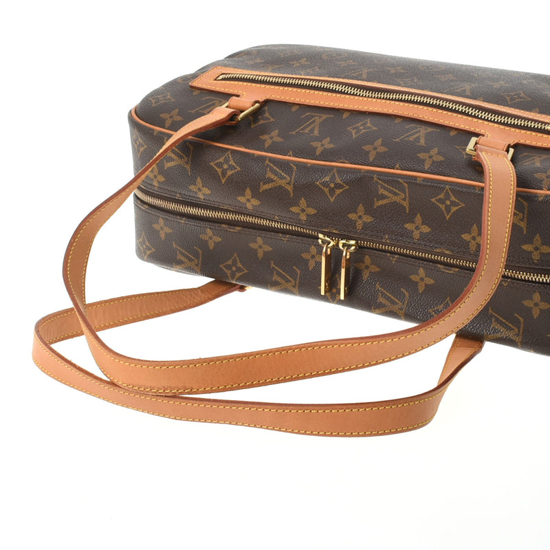 LOUIS VUITTON ルイヴィトン モノグラム シテ GM ブラウン M51181 ユニセックス モノグラムキャンバス ハンドバッグ Bランク 中古 銀蔵