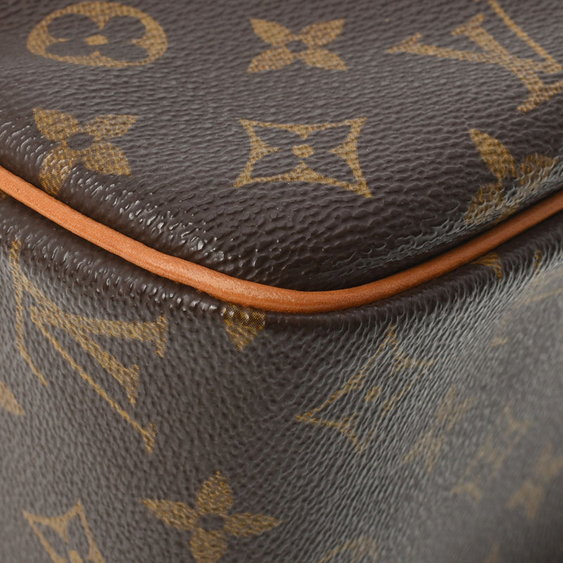 LOUIS VUITTON ルイヴィトン モノグラム シテ GM ブラウン M51181 ユニセックス モノグラムキャンバス ハンドバッグ Bランク 中古 銀蔵