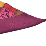 HERMES エルメス ツイリー ボルデュックリボン 赤系 レディース シルク100％ スカーフ ABランク 中古 銀蔵