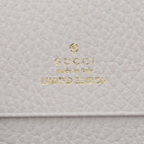 GUCCI グッチ GGマーモント ベージュ GP金具 474748 レディース レザー カードケース Aランク 中古 銀蔵