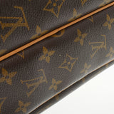 LOUIS VUITTON ルイヴィトン モノグラム リポーター PM ブラウン M45254 ユニセックス モノグラムキャンバス ショルダーバッグ Bランク 中古 銀蔵