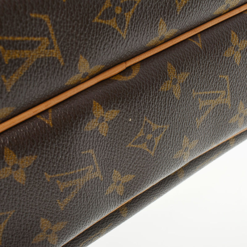 LOUIS VUITTON ルイヴィトン モノグラム リポーター PM ブラウン M45254 ユニセックス モノグラムキャンバス ショルダーバッグ Bランク 中古 銀蔵