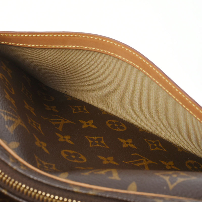 LOUIS VUITTON ルイヴィトン モノグラム リポーター PM ブラウン M45254 ユニセックス モノグラムキャンバス ショルダーバッグ Bランク 中古 銀蔵