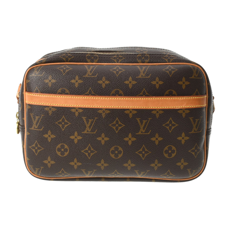LOUIS VUITTON ルイヴィトン モノグラム リポーター PM ブラウン M45254 ユニセックス モノグラムキャンバス ショルダーバッグ Bランク 中古 銀蔵