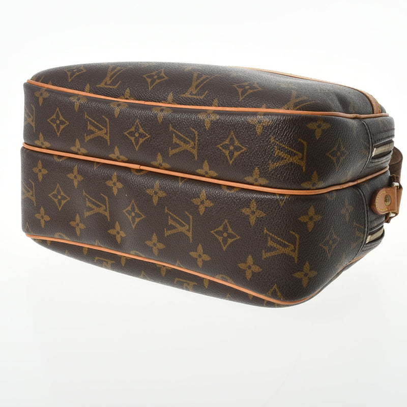 LOUIS VUITTON ルイヴィトン モノグラム リポーター PM ブラウン M45254 ユニセックス モノグラムキャンバス ショルダーバッグ Bランク 中古 銀蔵