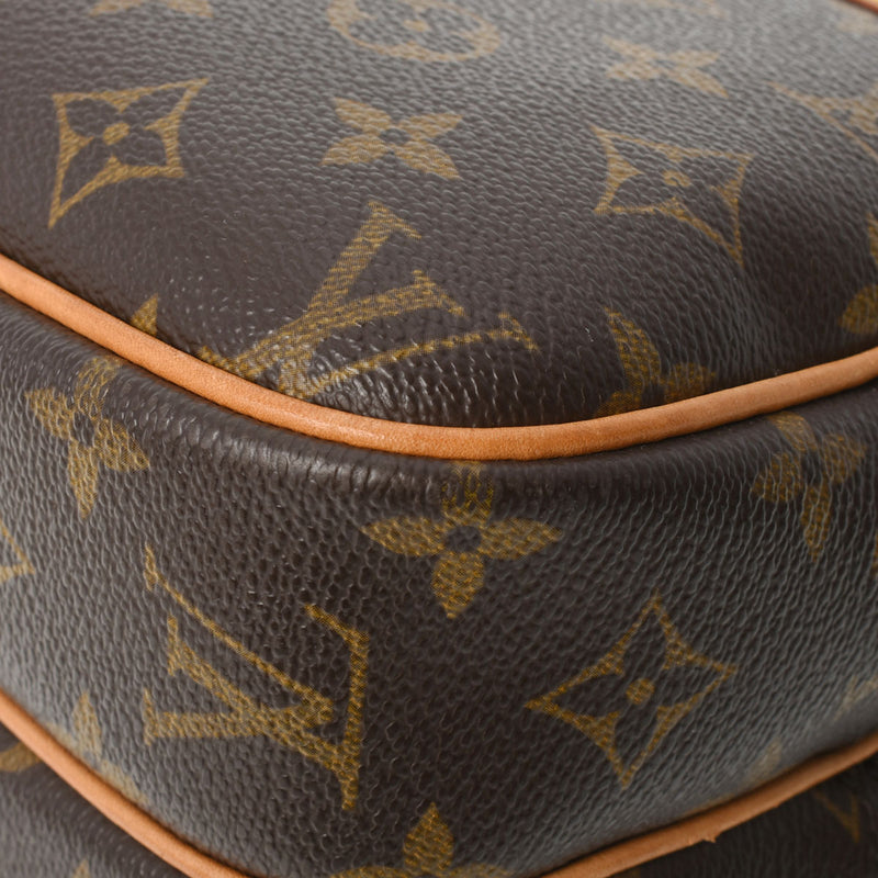 LOUIS VUITTON ルイヴィトン モノグラム リポーター PM ブラウン M45254 ユニセックス モノグラムキャンバス ショルダーバッグ Bランク 中古 銀蔵