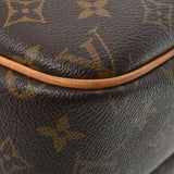 LOUIS VUITTON ルイヴィトン モノグラム リポーター PM ブラウン M45254 ユニセックス モノグラムキャンバス ショルダーバッグ Bランク 中古 銀蔵