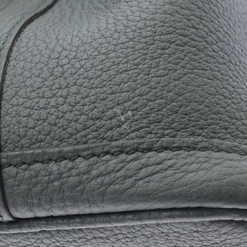 HERMES エルメス ガーデンパーティ TPM ヴェールアマンド シルバー金具 D刻印(2019年頃) レディース ネゴンダ ハンドバッグ Aランク 中古 銀蔵