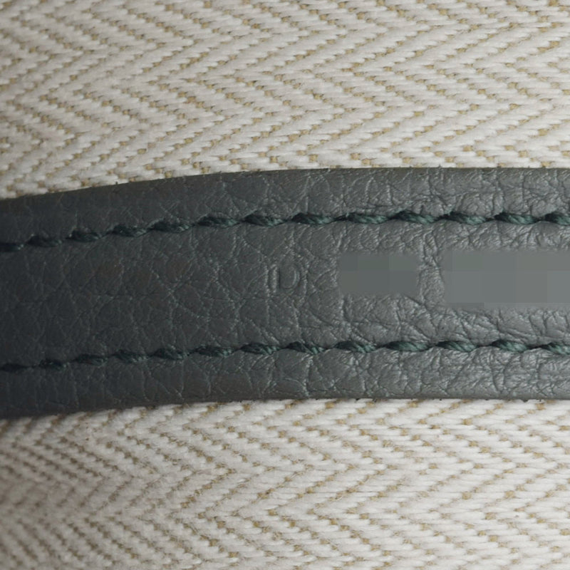 HERMES エルメス ガーデンパーティ TPM ヴェールアマンド シルバー金具 D刻印(2019年頃) レディース ネゴンダ ハンドバッグ Aランク 中古 銀蔵