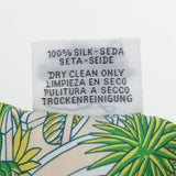 HERMES エルメス ツイリー ANIMAPOLIS ブラン/ヴェール/ローズ レディース シルク100％ スカーフ Aランク 中古 銀蔵