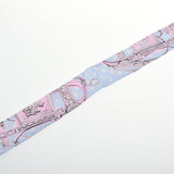 HERMES エルメス ツイリー BRIDES de GALA LOVE 式典用馬勒 ブルーシエル/パルム/ヴェール レディース シルク100％ スカーフ Aランク 中古 銀蔵