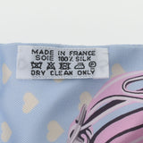 HERMES エルメス ツイリー BRIDES de GALA LOVE 式典用馬勒 ブルーシエル/パルム/ヴェール レディース シルク100％ スカーフ Aランク 中古 銀蔵