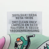 HERMES エルメス ツイリー EXPOSITION UNIVERSELLE  万国博覧会 ローズ/ヴェール/マルチカラー レディース シルク100％ スカーフ Aランク 中古 銀蔵