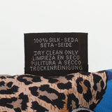 HERMES エルメス ツイリー JUNGLE LOVE LOVE ブルージタンヌ/グリブルーテ/ブラン レディース シルク100％ スカーフ Aランク 中古 銀蔵