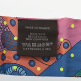 HERMES エルメス ツイリー SELLE DE DIGNITAIRE 高官の鞍 ローズ/サーモン/ヴェール レディース シルク100％ スカーフ Aランク 中古 銀蔵