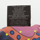 HERMES エルメス ツイリー SELLE DE DIGNITAIRE 高官の鞍 ローズ/サーモン/ヴェール レディース シルク100％ スカーフ Aランク 中古 銀蔵