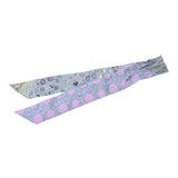 HERMES エルメス ツイリー TAPIS PERSANS ペルシャ絨毯 ラベンダー/グリス/ジョーヌスフレ レディース シルク100％ スカーフ Aランク 中古 銀蔵