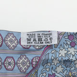 HERMES エルメス ツイリー TAPIS PERSANS ペルシャ絨毯 ラベンダー/グリス/ジョーヌスフレ レディース シルク100％ スカーフ Aランク 中古 銀蔵