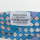 HERMES エルメス ツイリー  COLLIER DE CHIEN ブロン/ターコイズ/ヴェール レディース シルク100％ スカーフ Bランク 中古 銀蔵