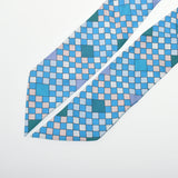 HERMES エルメス ツイリー  COLLIER DE CHIEN ブロン/ターコイズ/ヴェール レディース シルク100％ スカーフ Bランク 中古 銀蔵