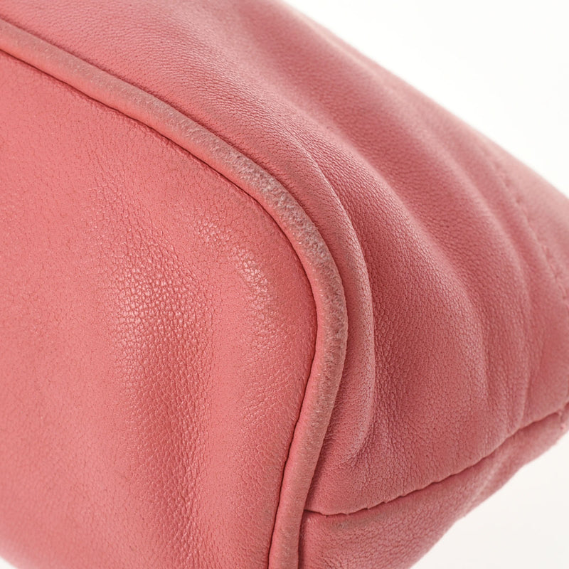 HERMES エルメス トユボユPM ピンク/ブルー A刻印(2017年頃) ユニセックス レザー ペンケース Bランク 中古 銀蔵