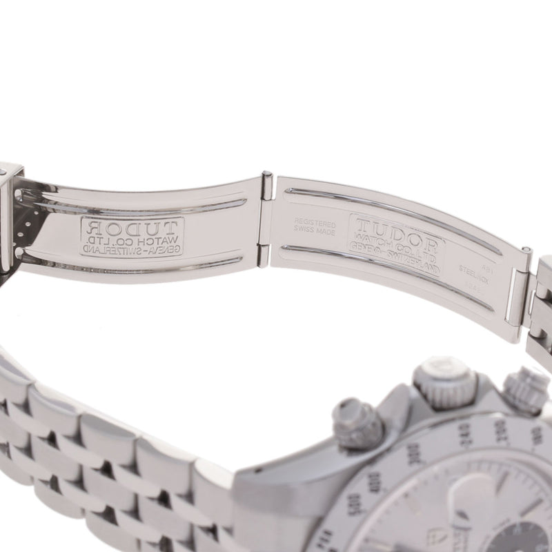 TUDOR チュードル プリンスデイト クロノタイム タイガー 79280 メンズ SS 腕時計 自動巻き グレー文字盤 Aランク 中古 銀蔵