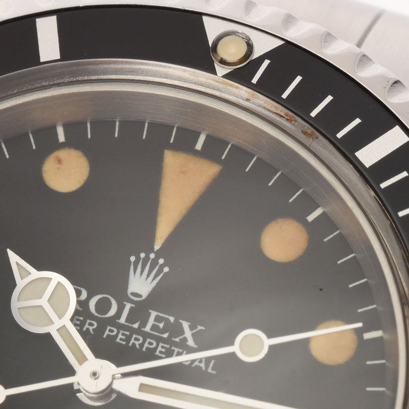 ROLEX ロレックス サブマリーナ 1型ダイヤル レムリッチ社製 5513 メンズ SS 腕時計 自動巻き ブラック文字盤 Aランク 中古 銀蔵