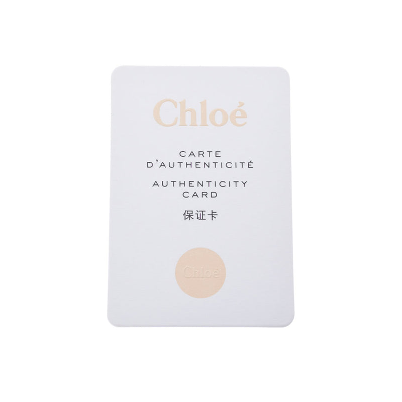 Chloe クロエ アビー スモール トリフォールドウォレット タウニーオレンジ GP金具 CHC19WP311B71848 レディース レザー 三つ折り財布 Aランク 中古 銀蔵