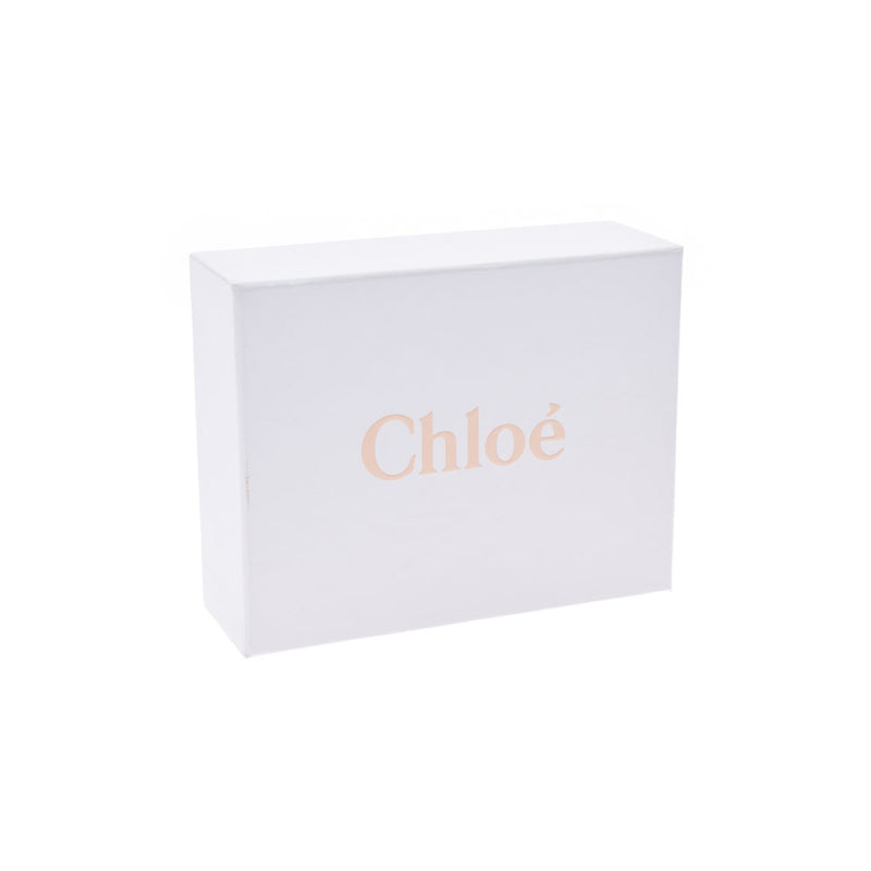 Chloe クロエ アビー スモール トリフォールドウォレット タウニーオレンジ GP金具 CHC19WP311B71848 レディース レザー 三つ折り財布 Aランク 中古 銀蔵